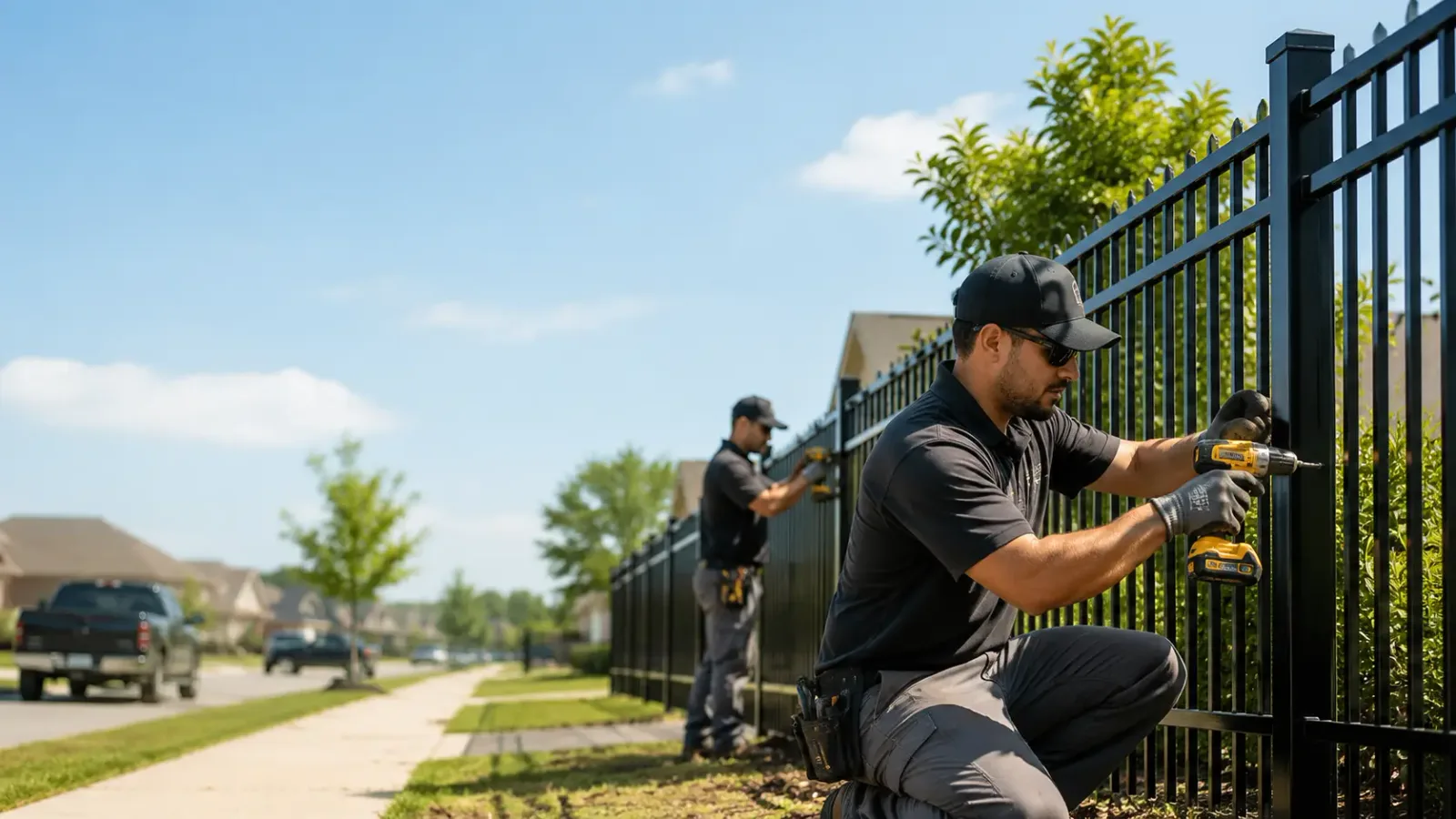 Metal Fence Installation in Athens, OH
